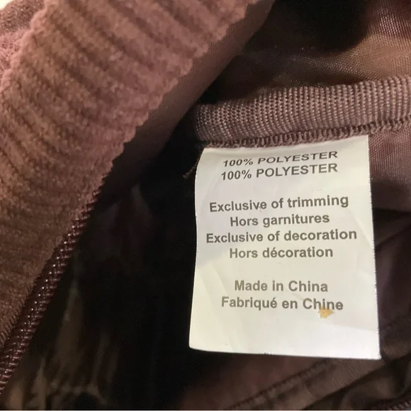 Justin Bieber x Tim Hortons Collab Tim Biebs Fanny Pack Brown Corduroy B… - Picture 15 of 16